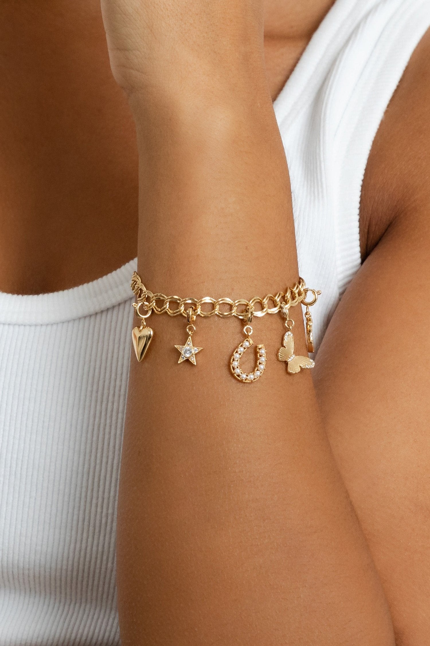 Horseshoe Clip On Charm