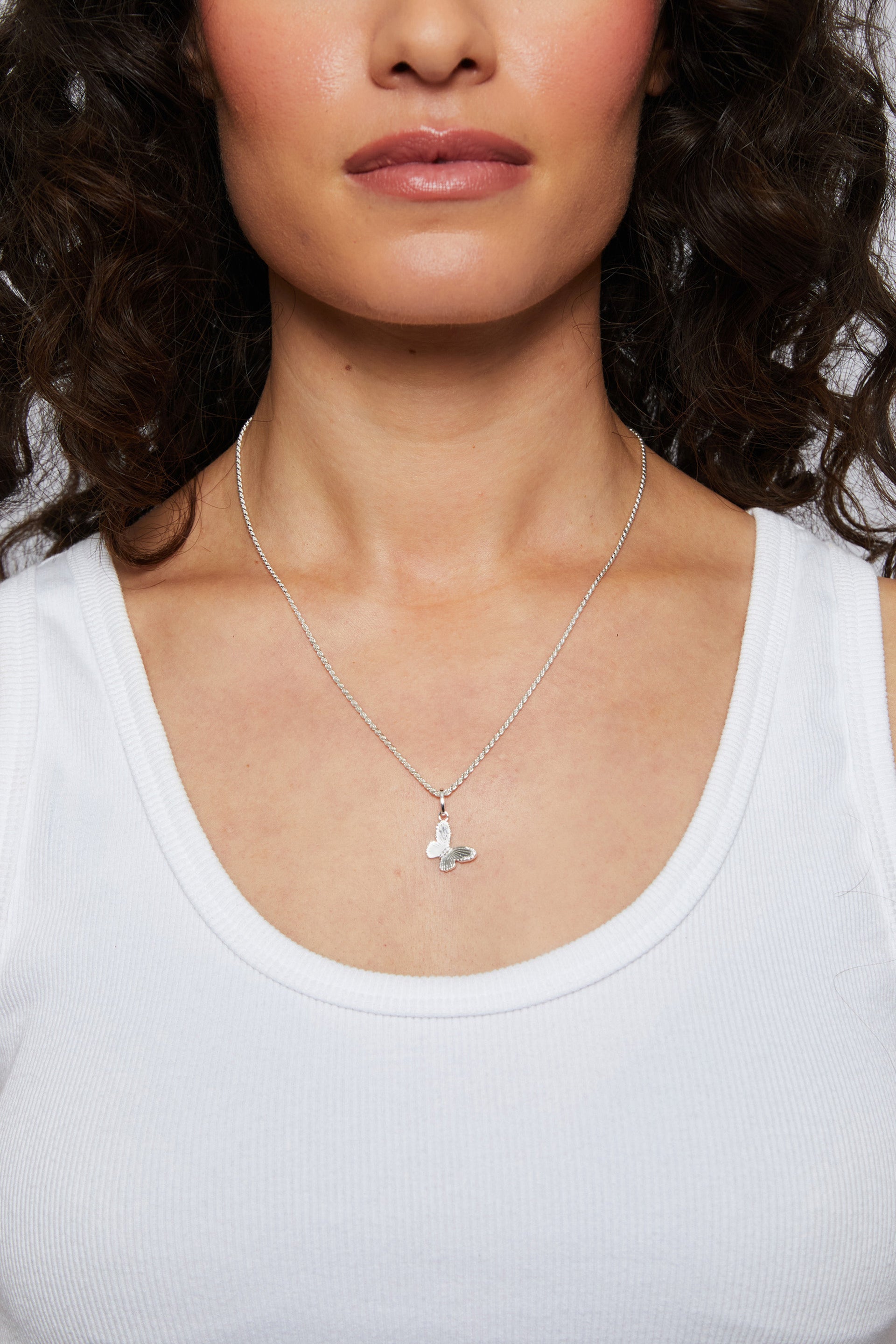 Butterfly Necklace Charm
