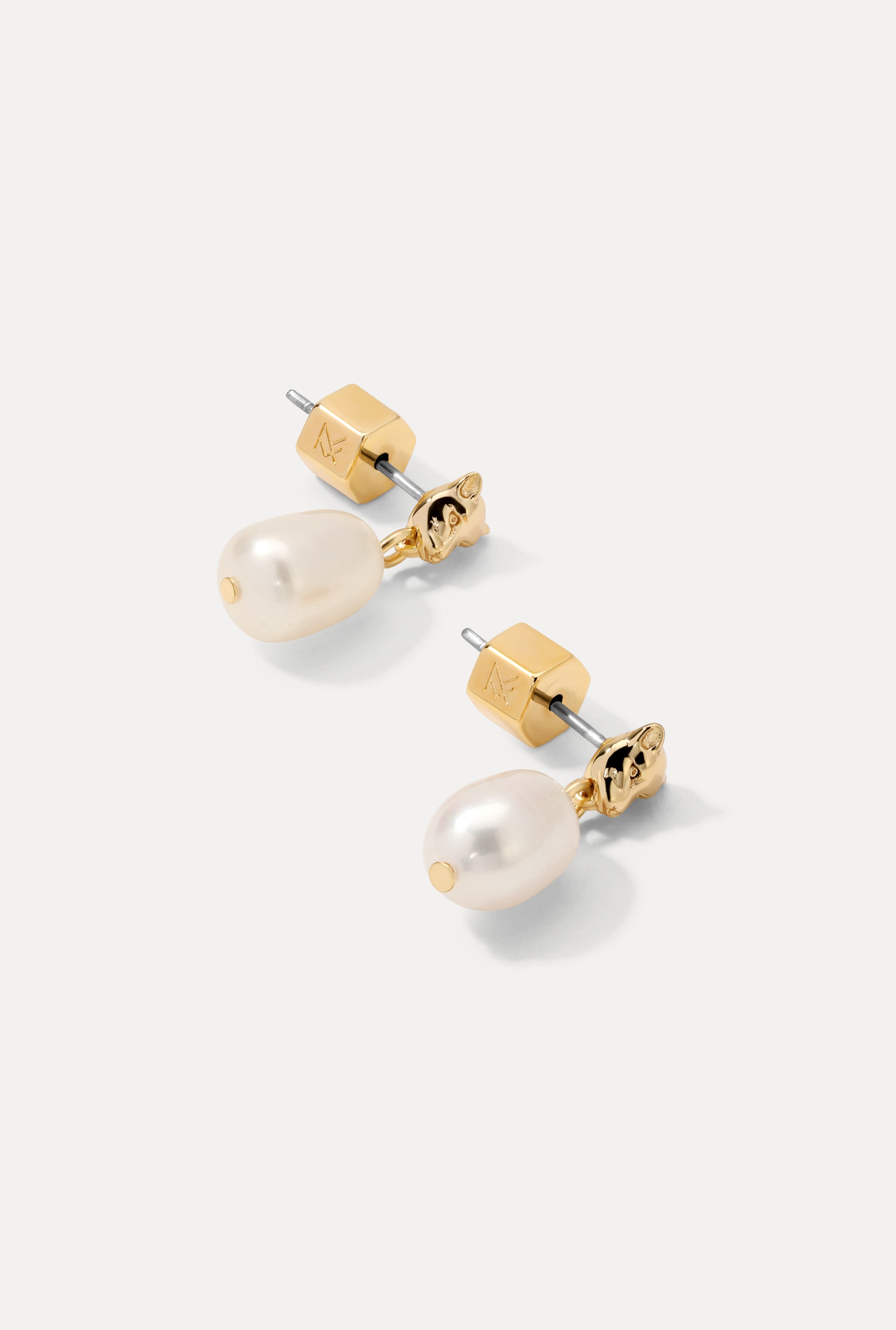 Panther Pearl Earrings