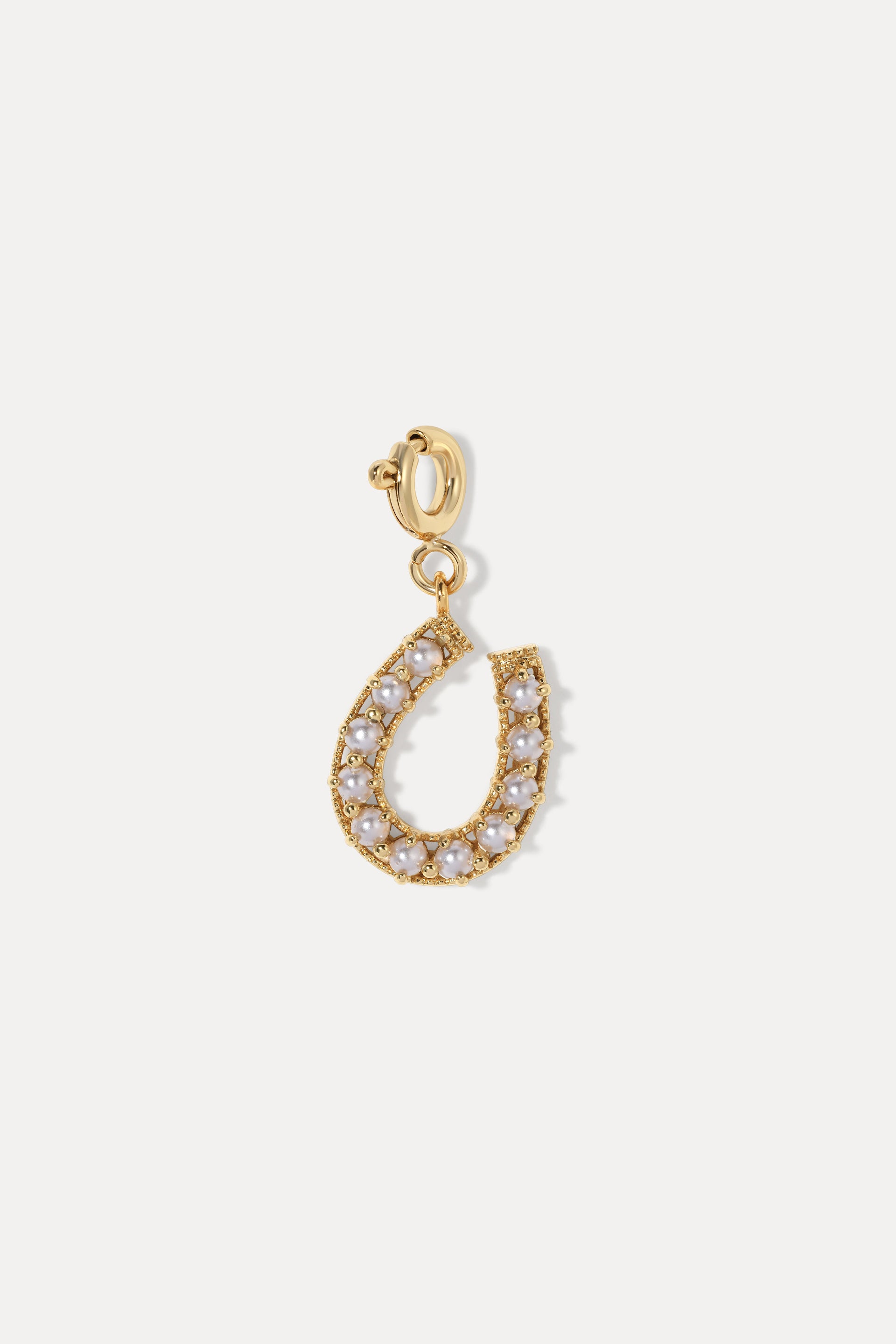 Horseshoe Clip On Charm