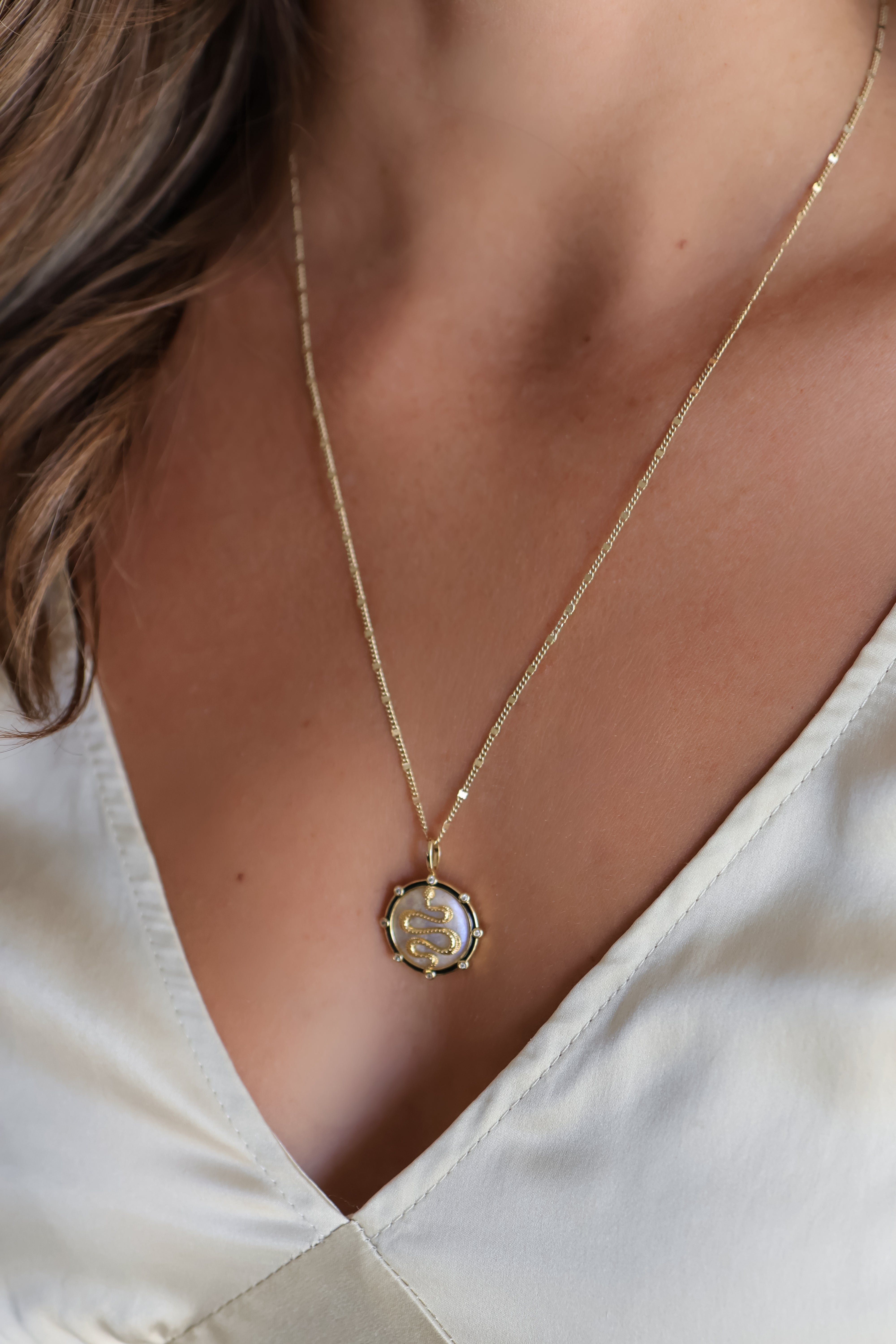 Moonstone Snake Charm