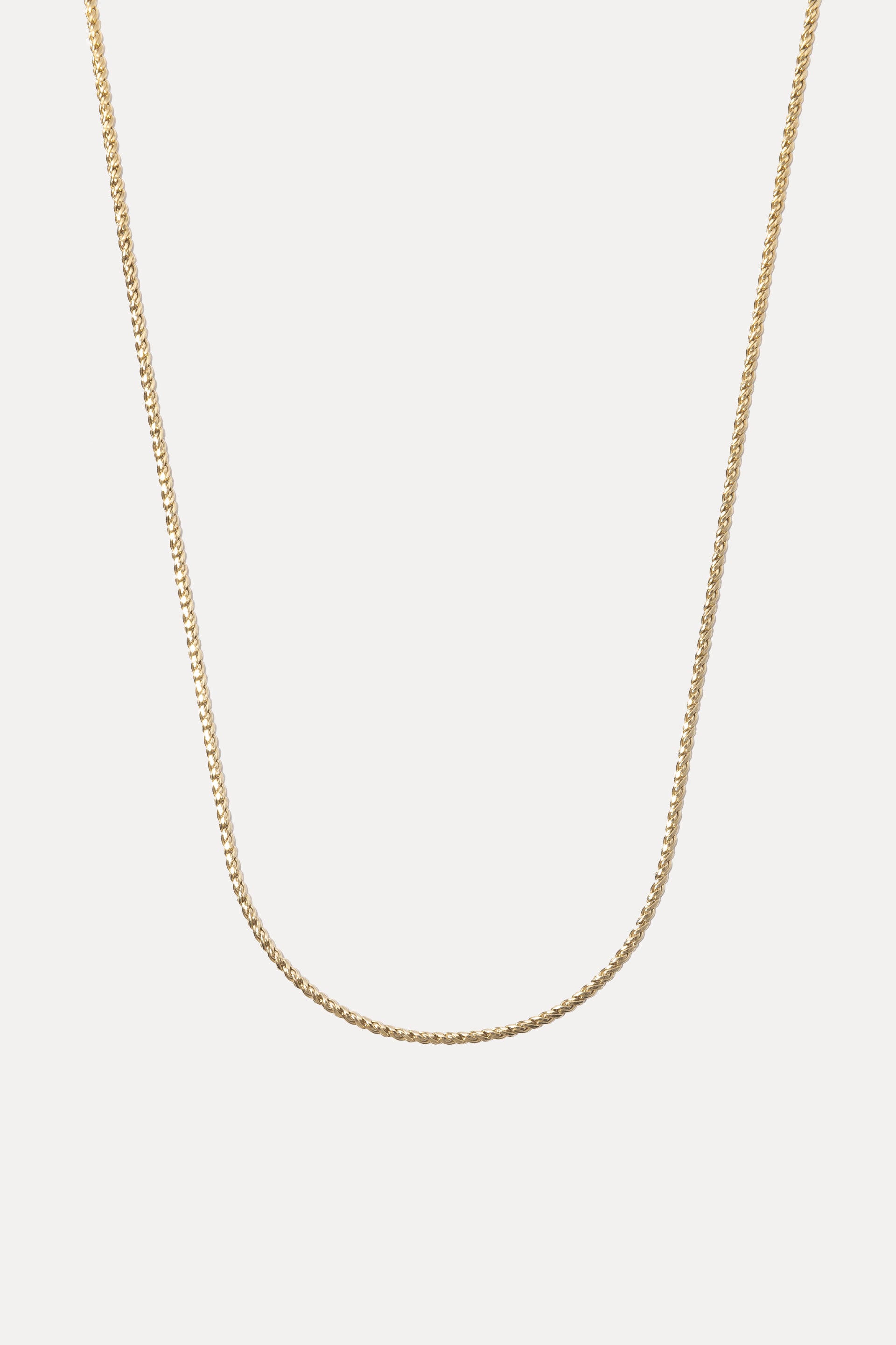 Swedged Rope Chain