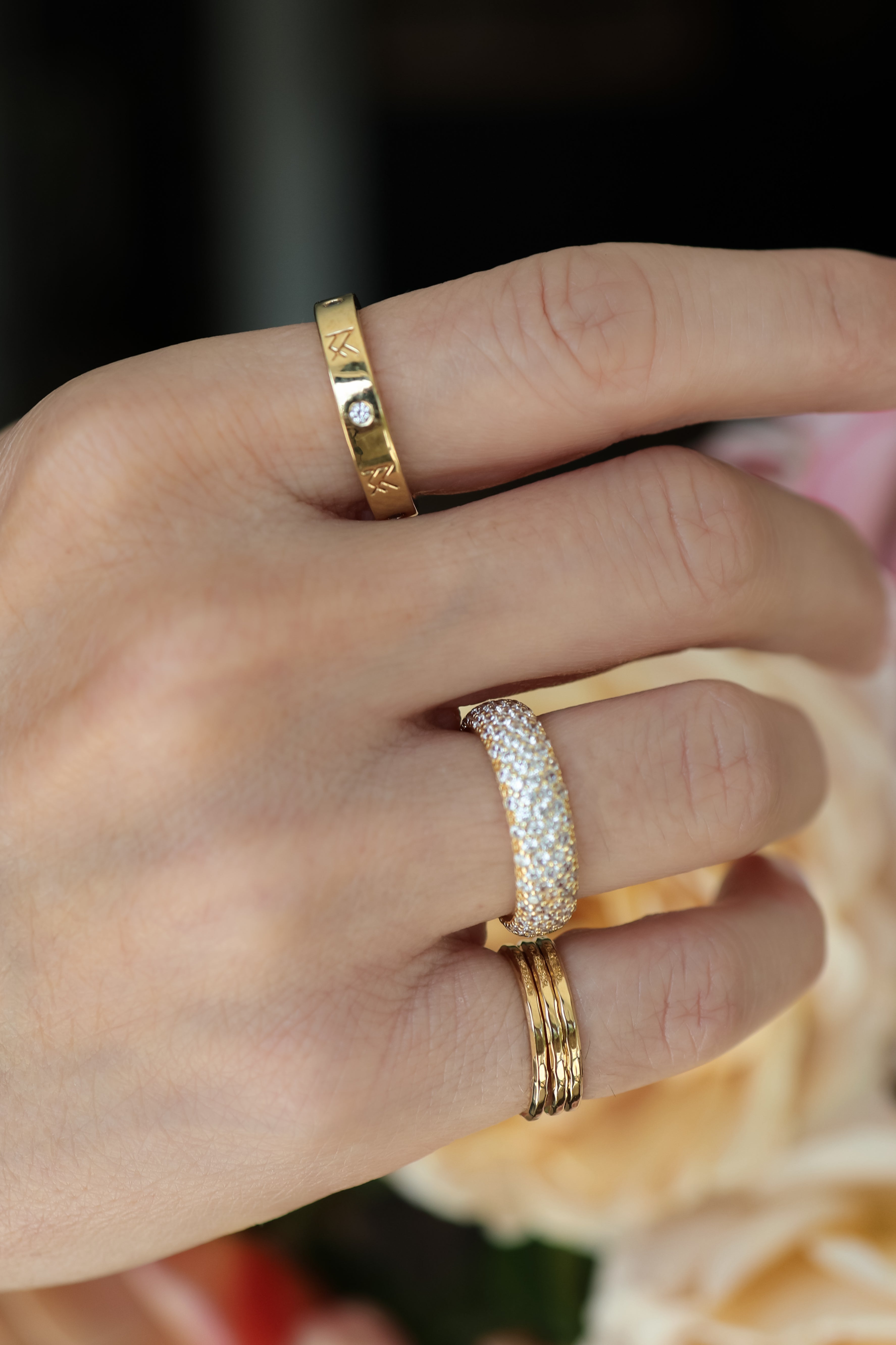 Hazel Stacking Rings