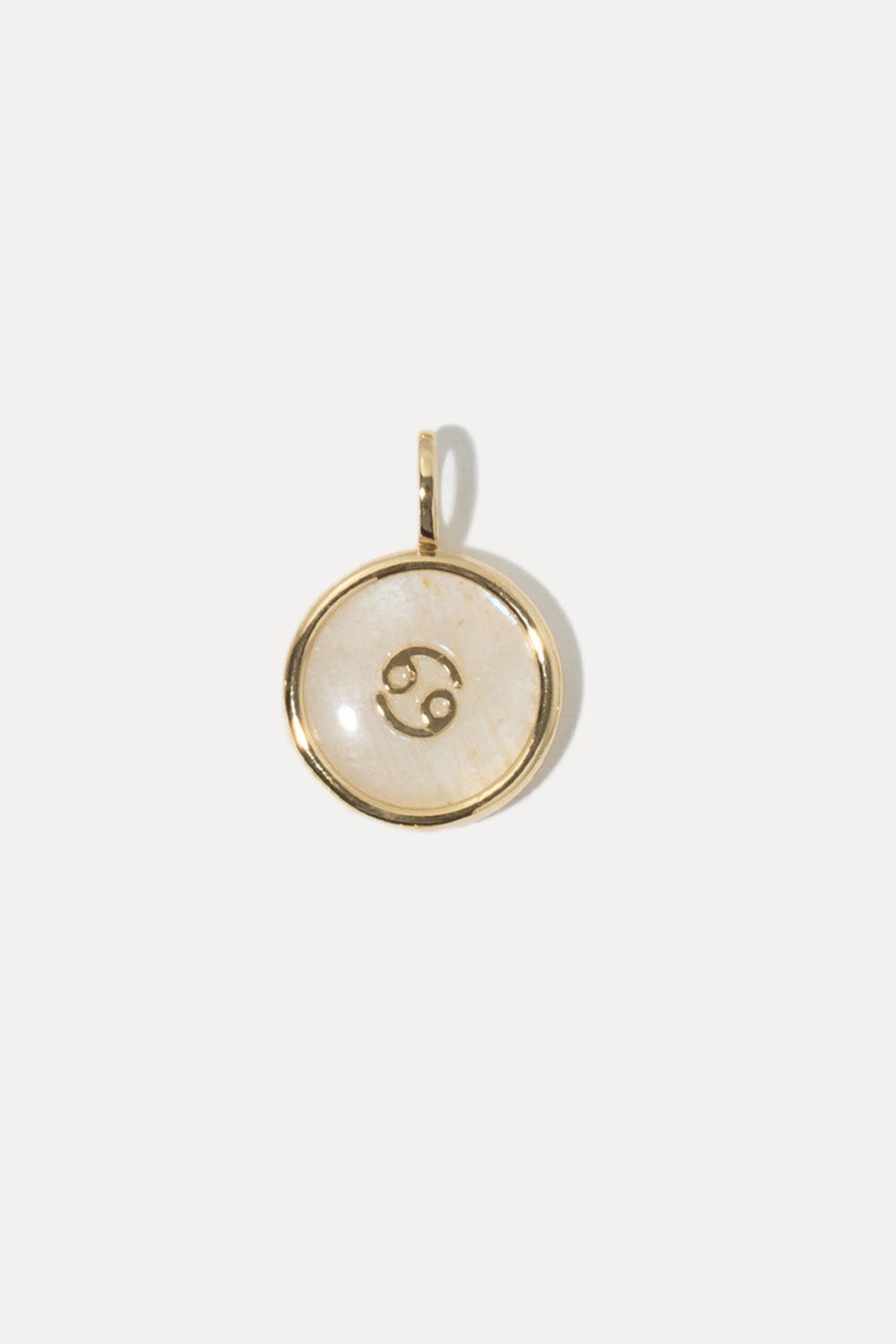 Moonstone Zodiac Charm