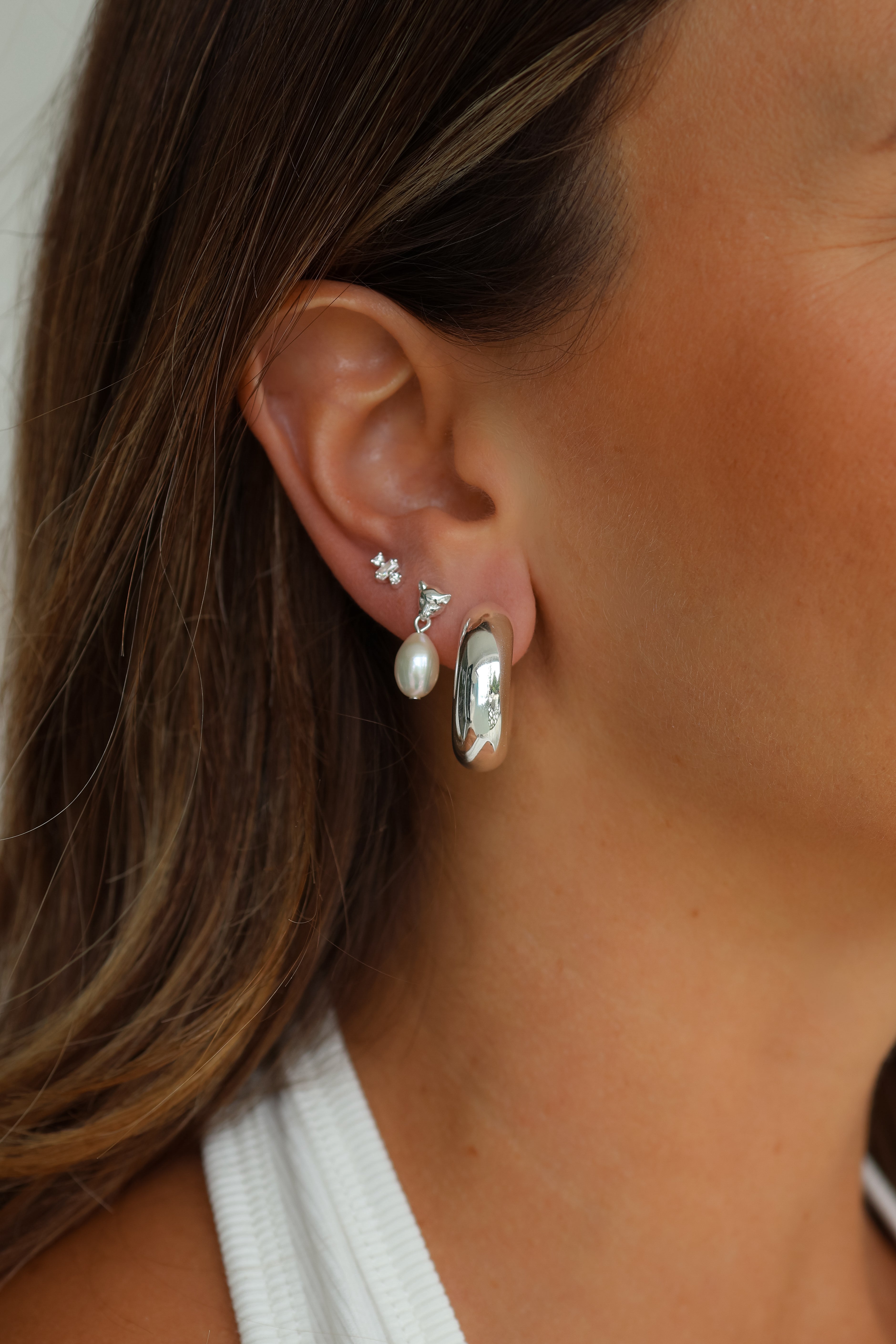 Panther Pearl Earrings