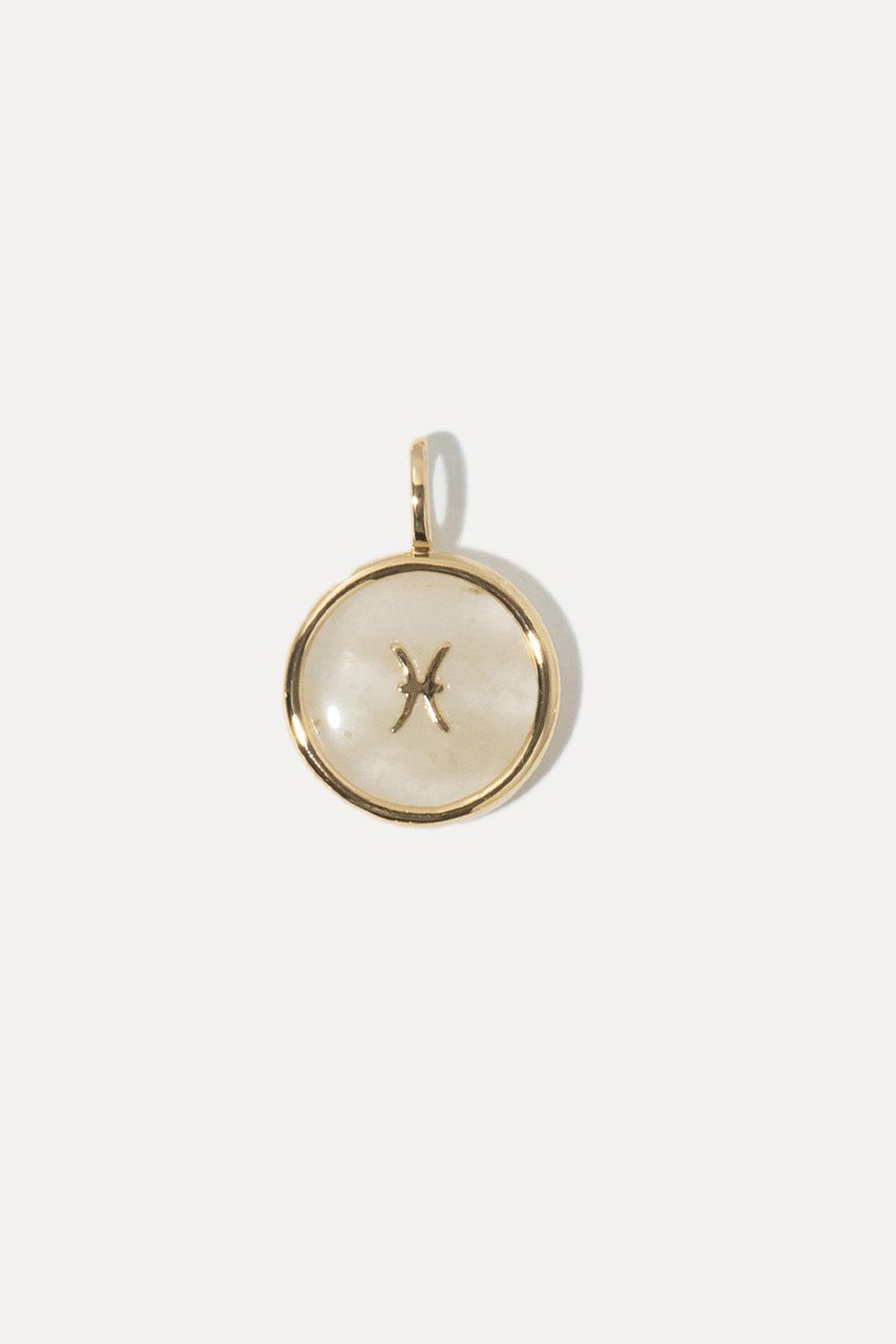 Moonstone Zodiac Charm