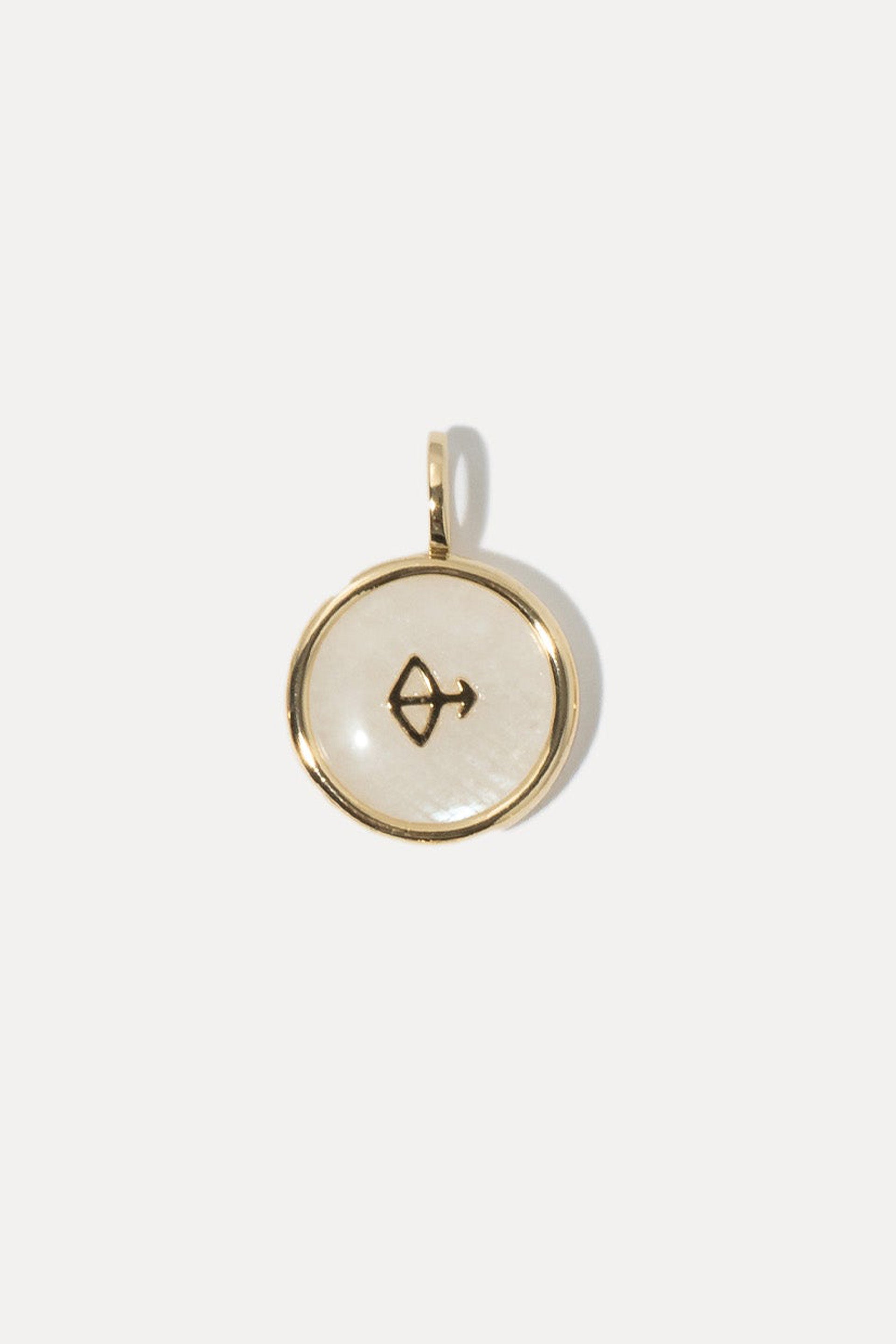 Moonstone Zodiac Charm