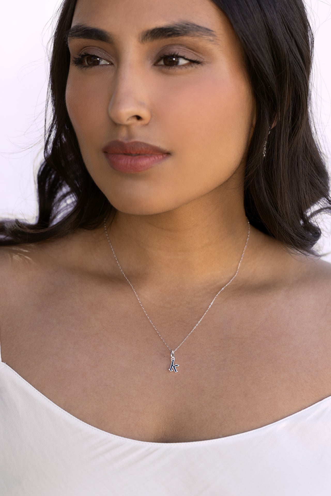Enamel Initial Charm