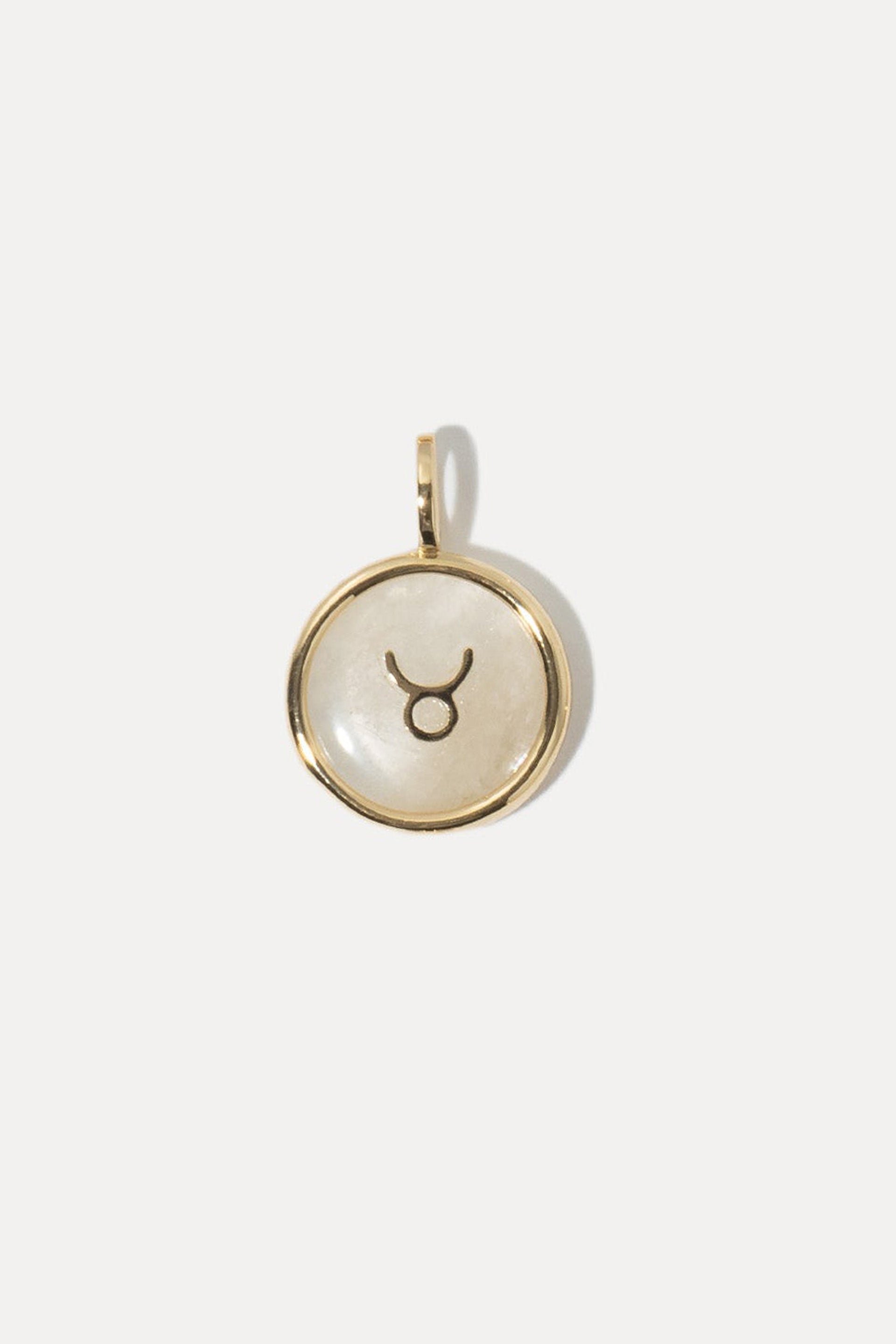 Moonstone Zodiac Charm